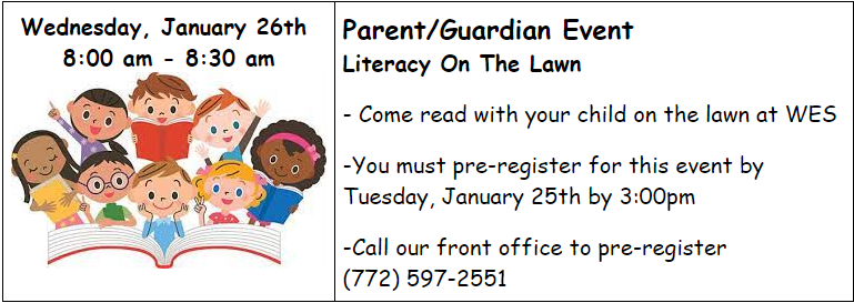 Literacy On the Lawn Information