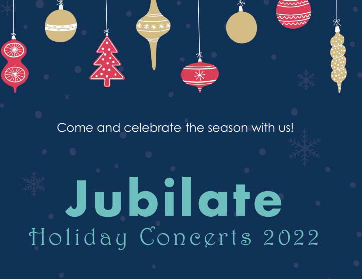Save the Date: Jubilate Holiday Concert