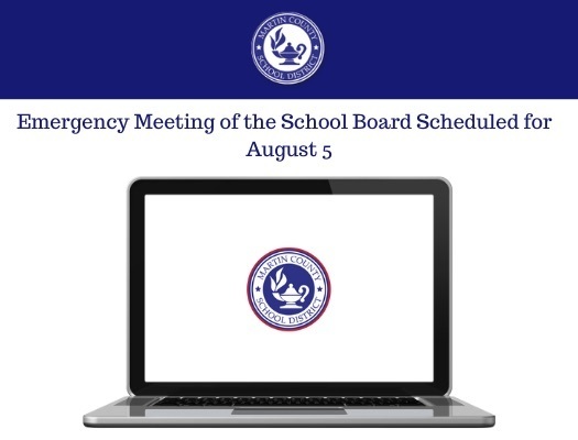 School Board meeting graphic