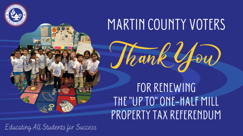 Thank you, Martin County!