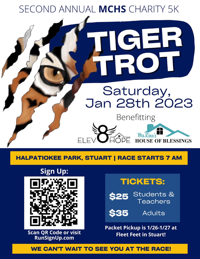 Tiger Trot - 2nd Annual MCHS Charity 5K