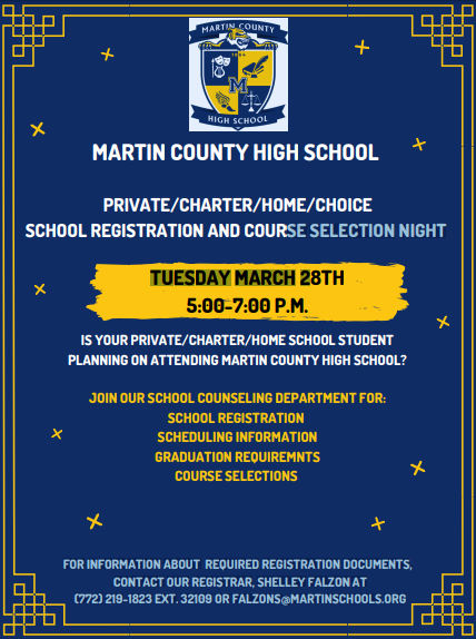 MCHS Private/Charter/Home/Choice Registration