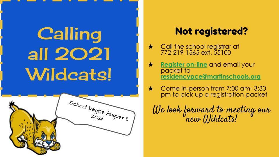 Registration 2021