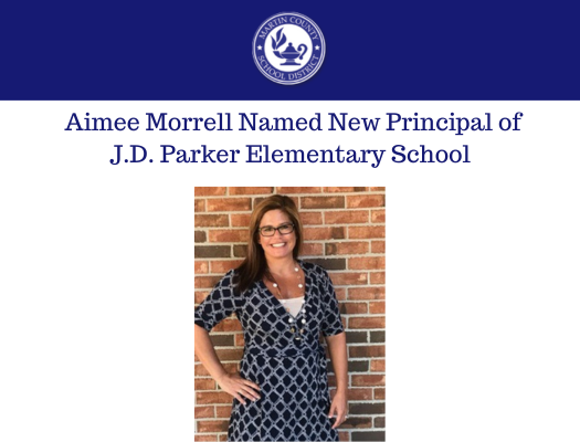 Aimee Morrell Named New Principal of J.D. Parker Elementary School ...