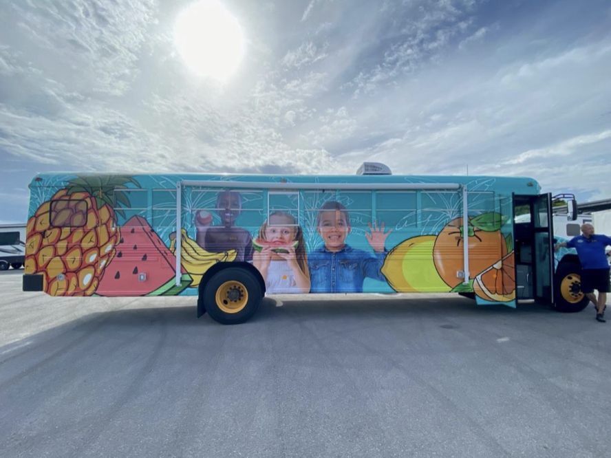 New Martin County School District Summer Feeding Bus Palm City 
