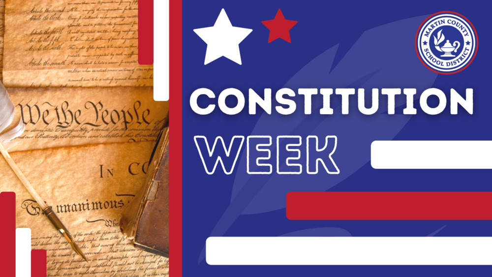 Martin County Schools Celebrate Constitution Week Palm City 