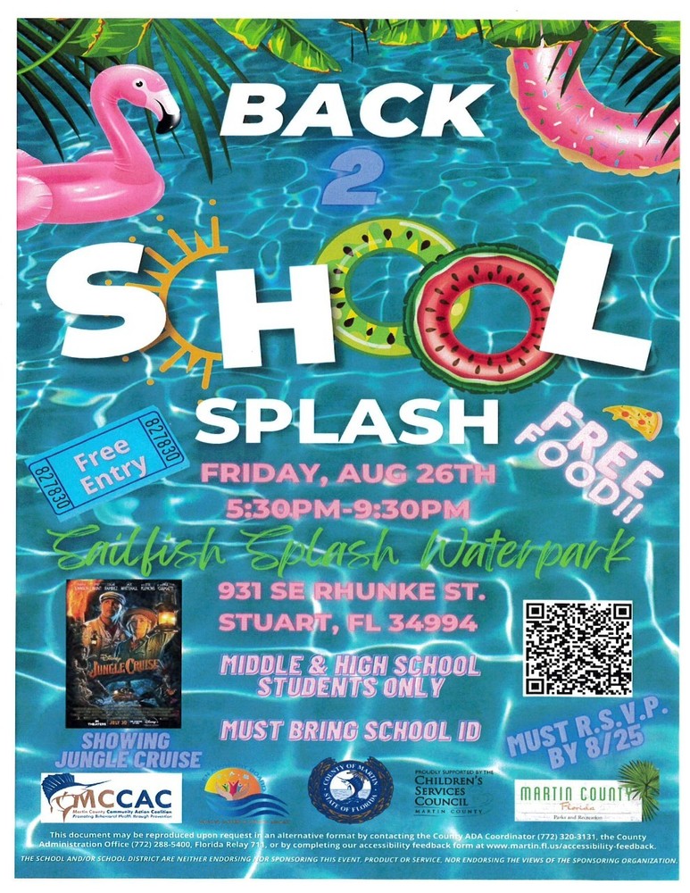 Back 2 School Splash 