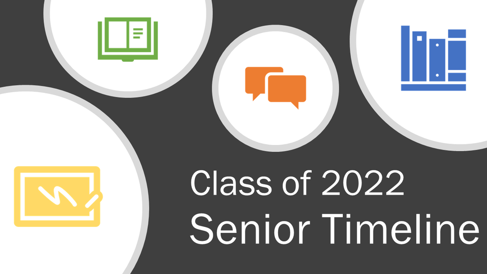 MCHS Class of 2022 Senior Timeline