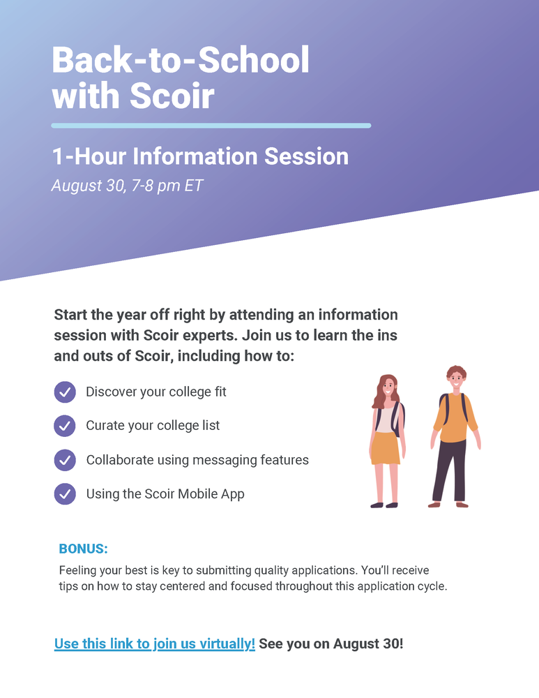 Scoir Flyer