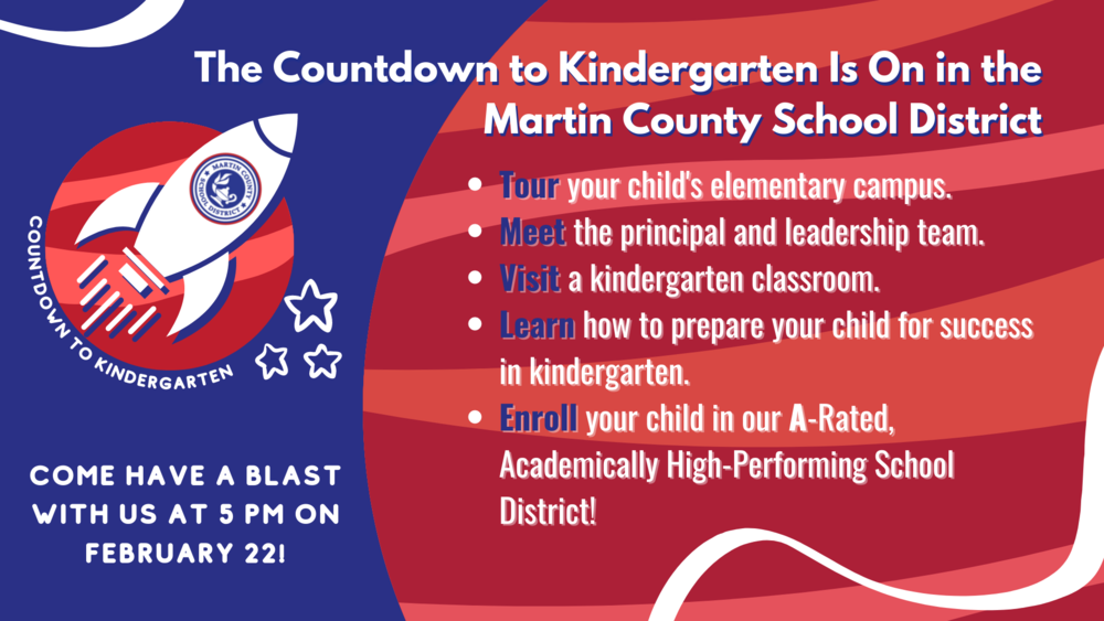 Kindergarten Blast Off Events