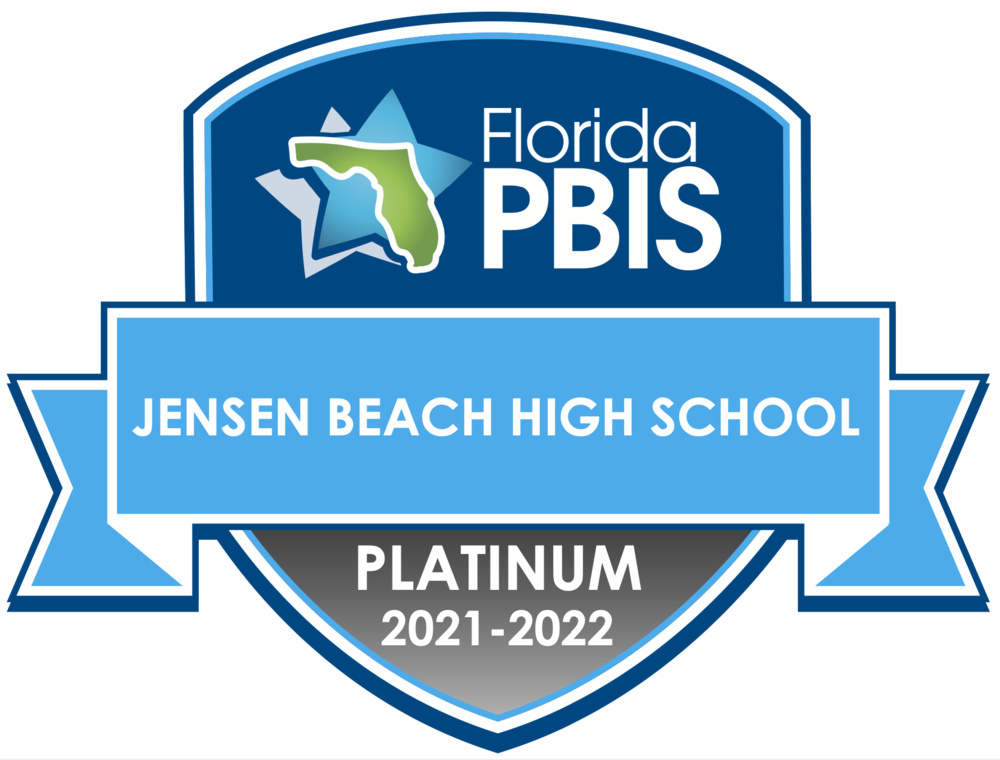 Jensen Beach High Receives Platinum Status for FLPBIS Model School