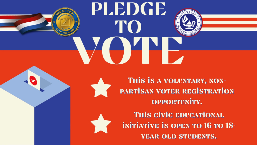 Pledge to Vote Voter Registration Drive Coming Soon