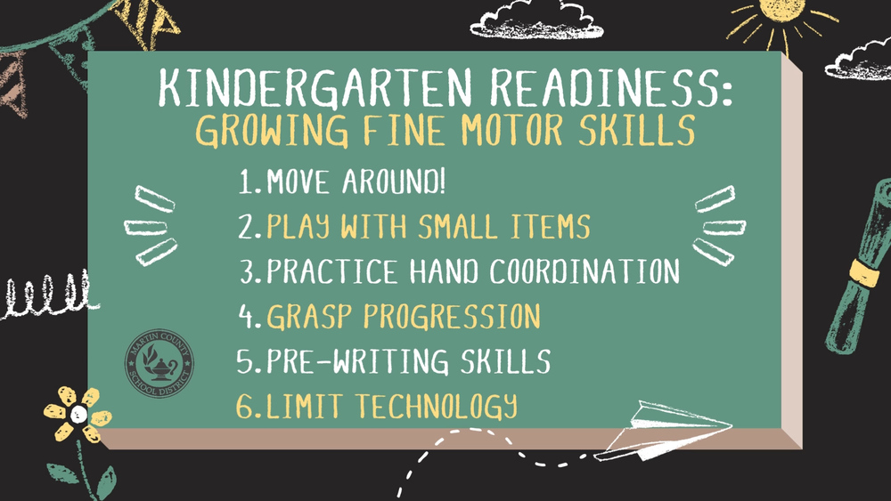 Kindergarten Readiness Motor Skills