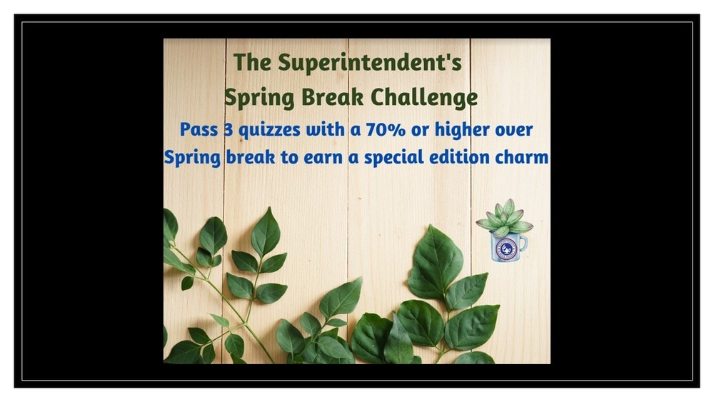 MCSD spring break challenge