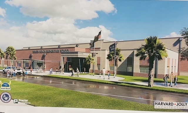 Jensen Beach Elementary School - Architect's rendering