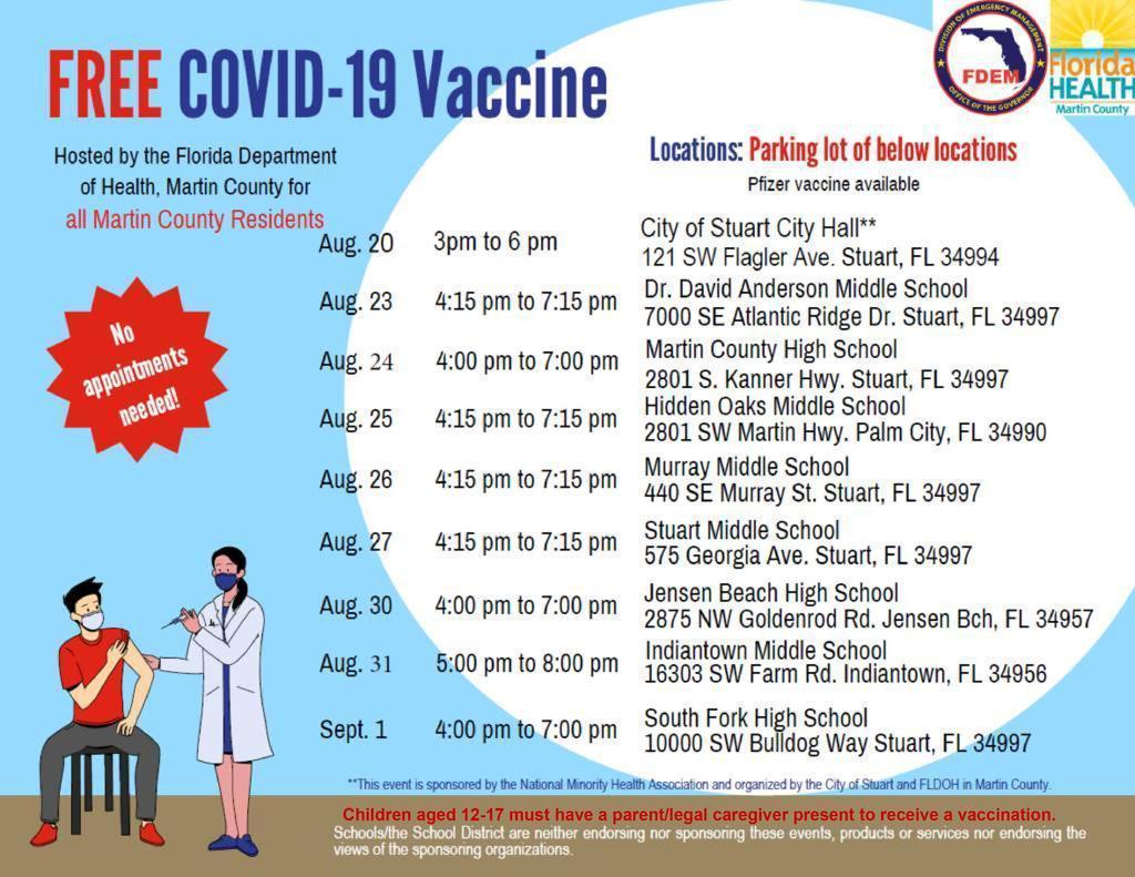Vaccination flyer