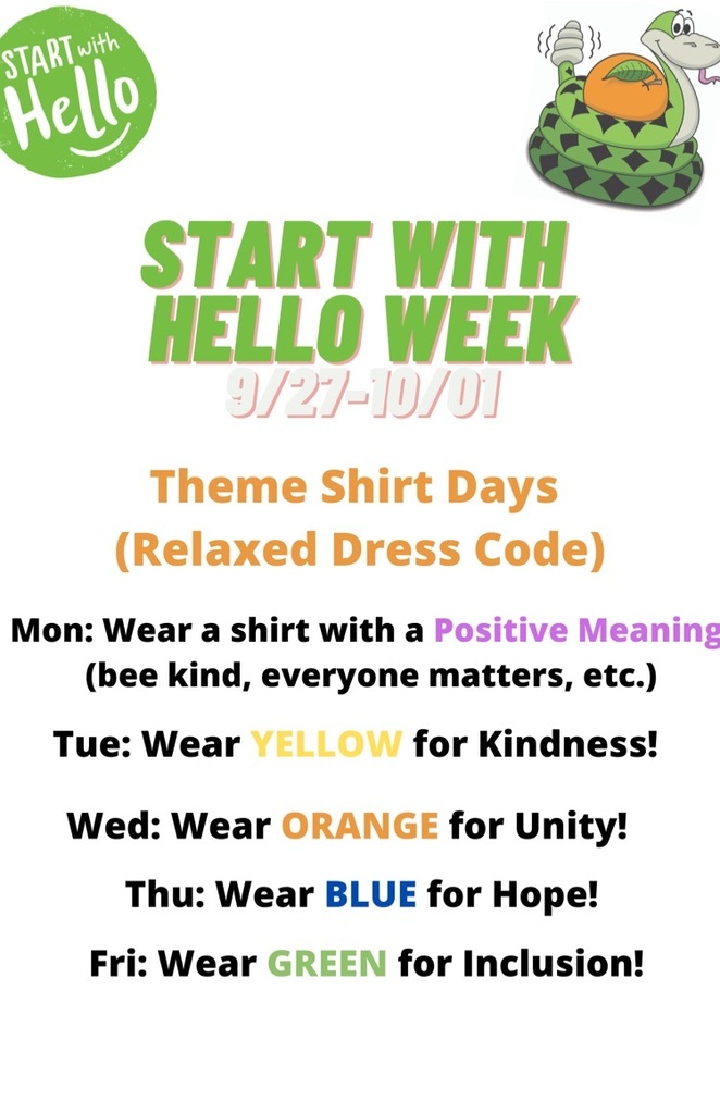 Start With Hello Week