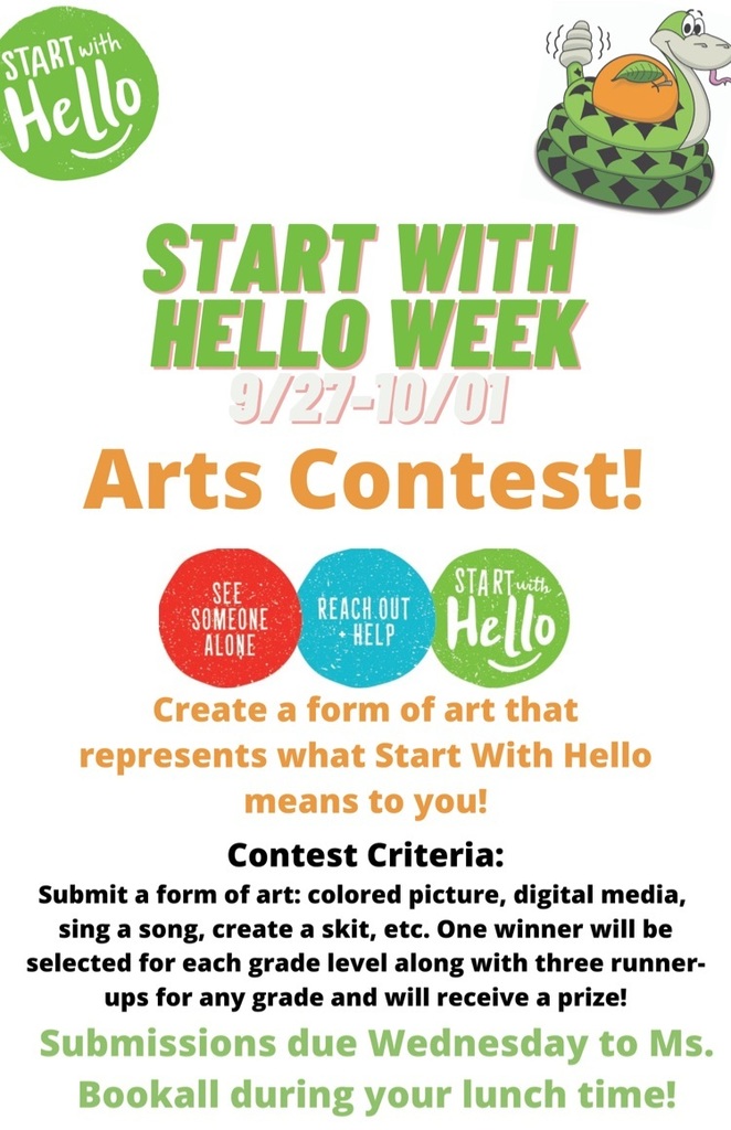 Start With Hello Week!
