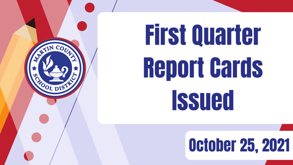 First Quarter Report Cards