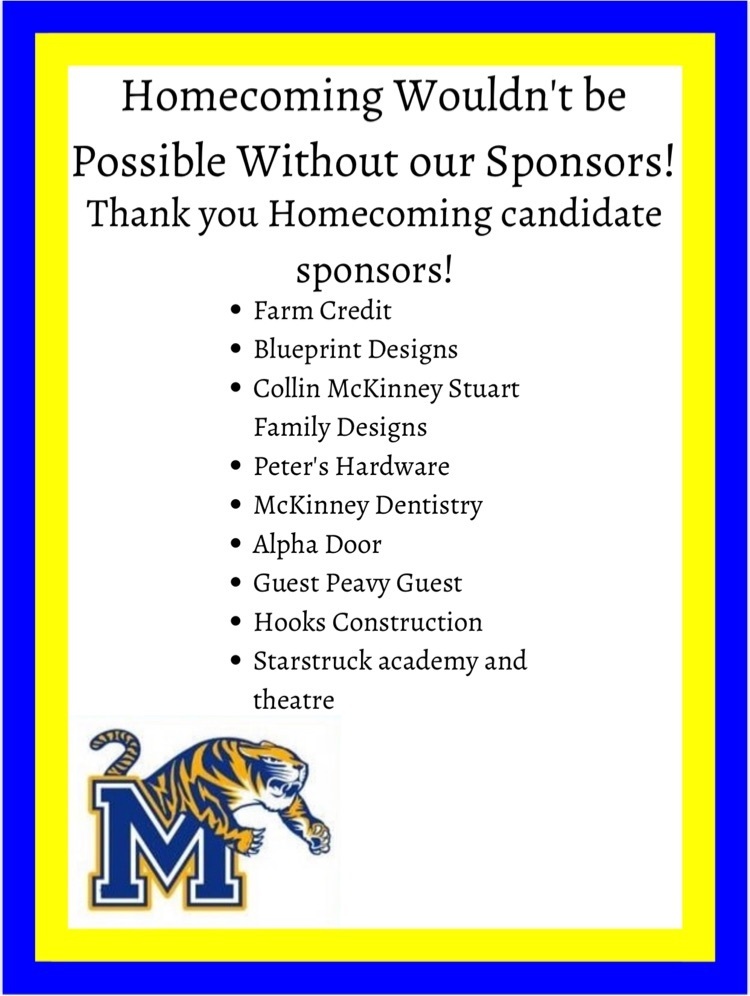 sponsors