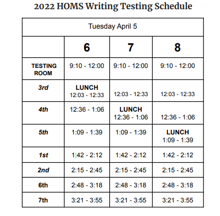 live oak academy bell schedule