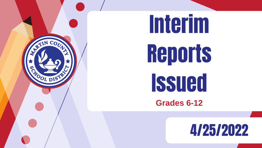 Interim Reports - April 25
