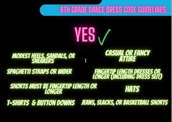 8th dress code Yes