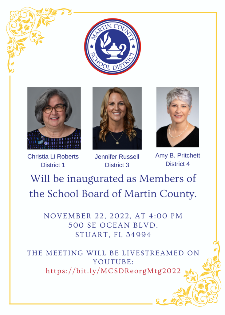School Board Reorganization