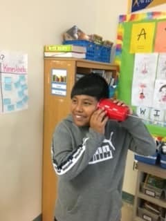 Port Salerno Elementary students experiment with sound energy