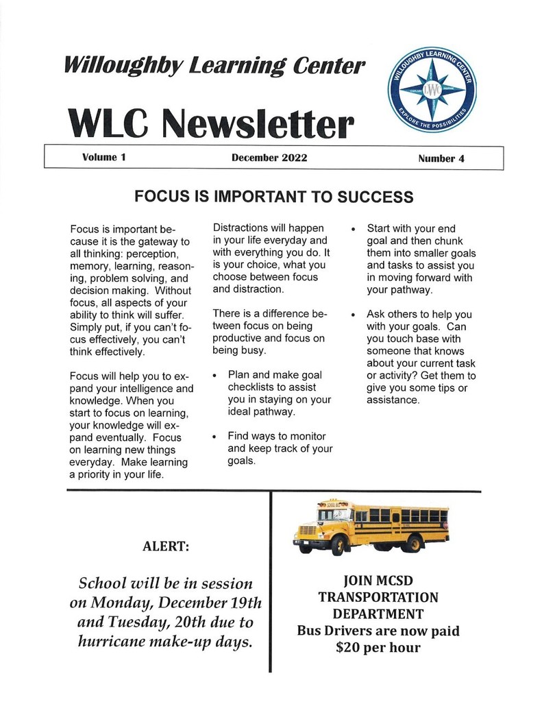 WLC News Letter
