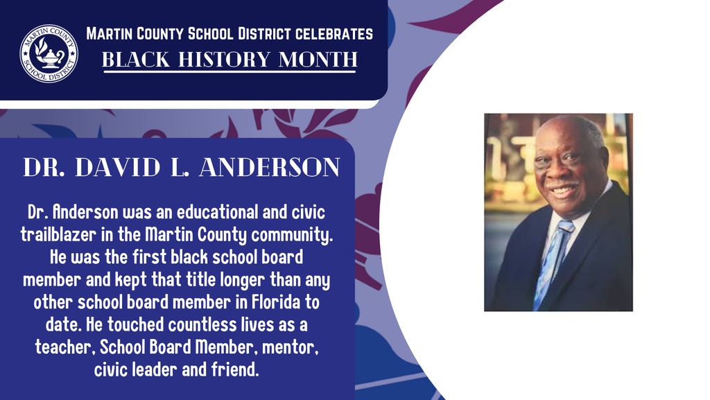 Remembering Dr. David L. Anderson in honor of Black History Month