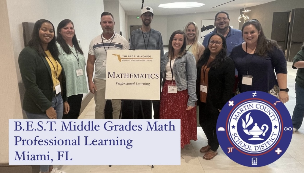 Math educators spent their Saturday in Miami at a B.E.S.T. Standards for Mathematics workshop