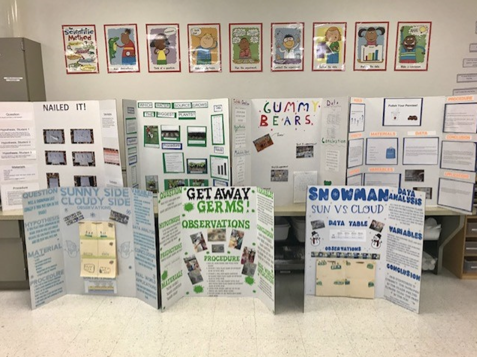 CLE students create science projects for STEM Fair