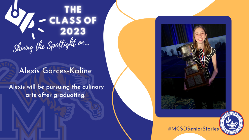 Shining a spotlight on MCHS senior Alexis Garces-Kaline