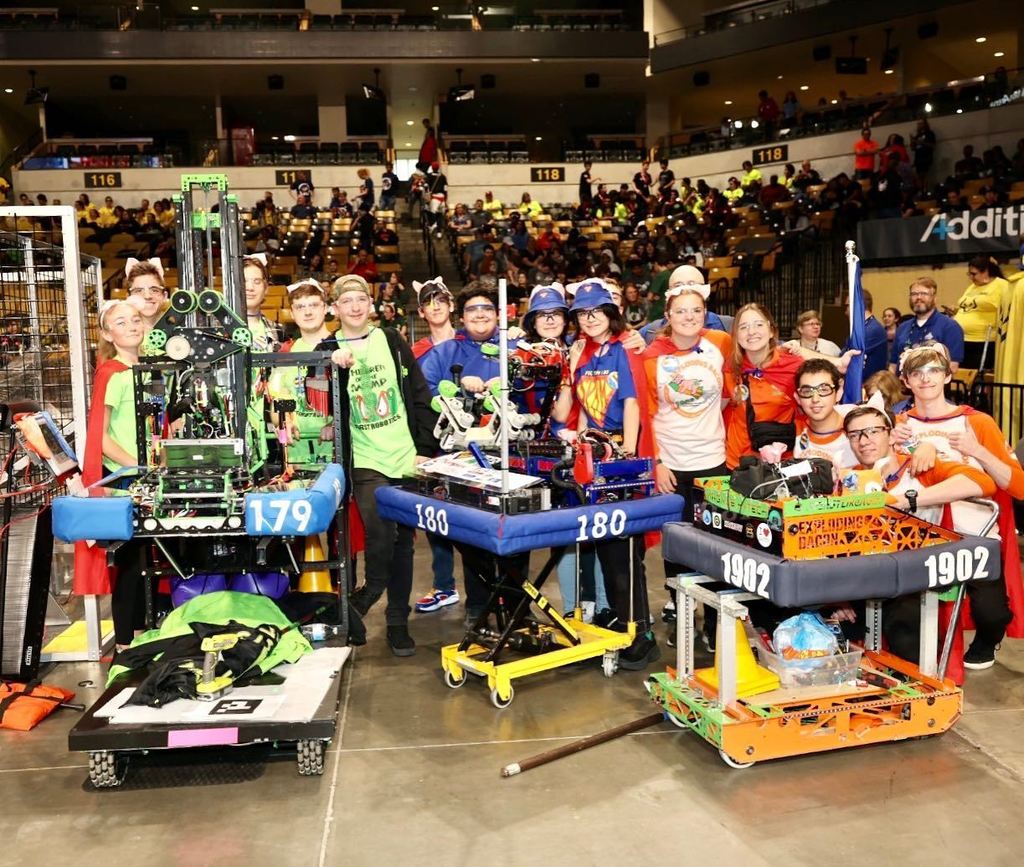 S.P.A.M. taking home wins at different regional robotics competitions