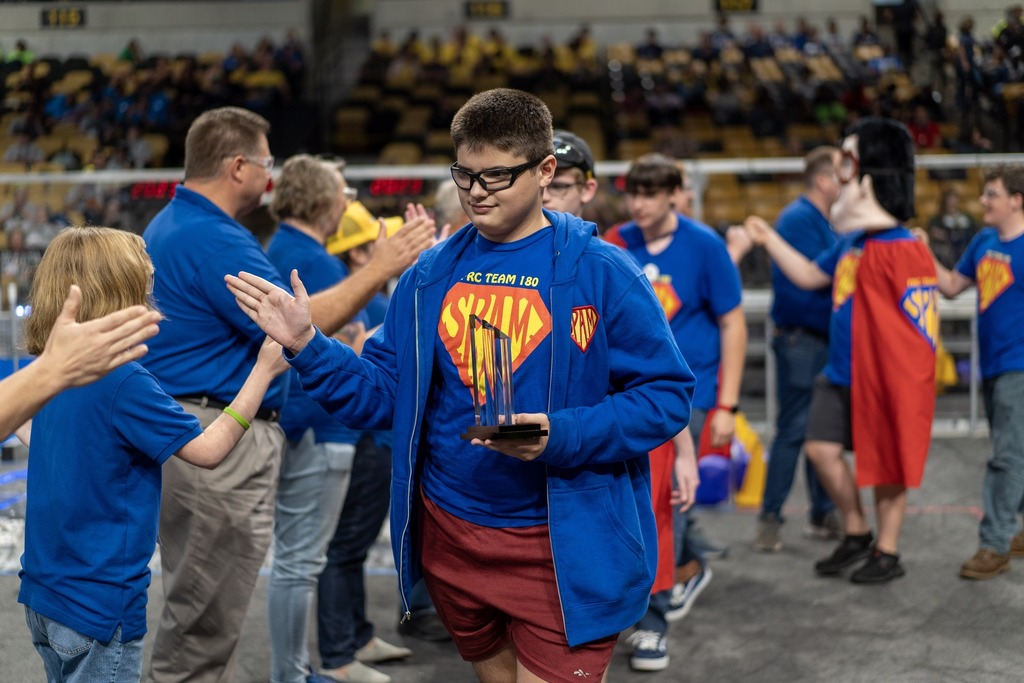 S.P.A.M. taking home wins at different regional robotics competitions
