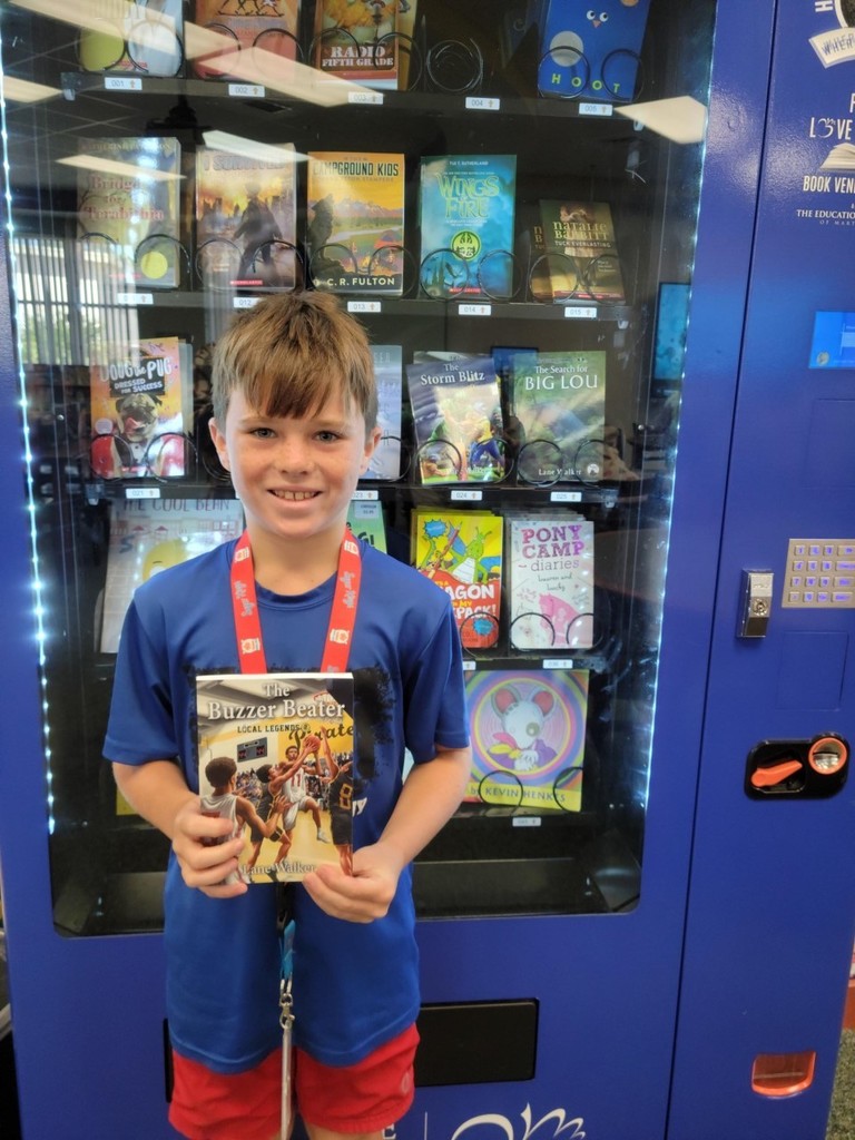 Book Vending Machine - Stuart - Mason 25 point club