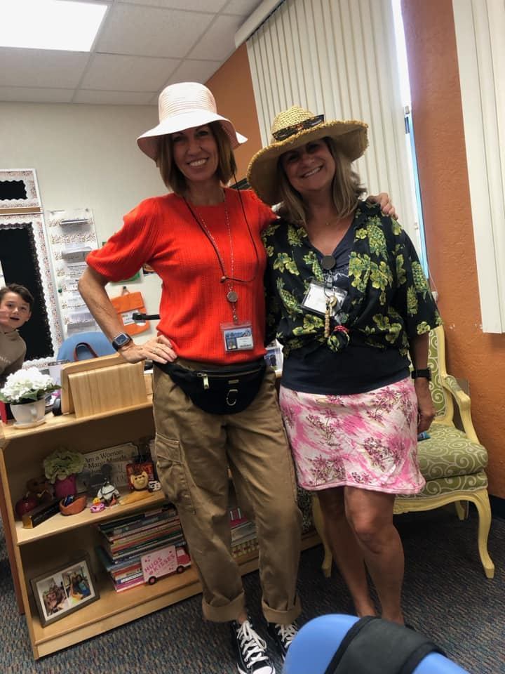 Citrus Grove staff dress up as tacky tourists