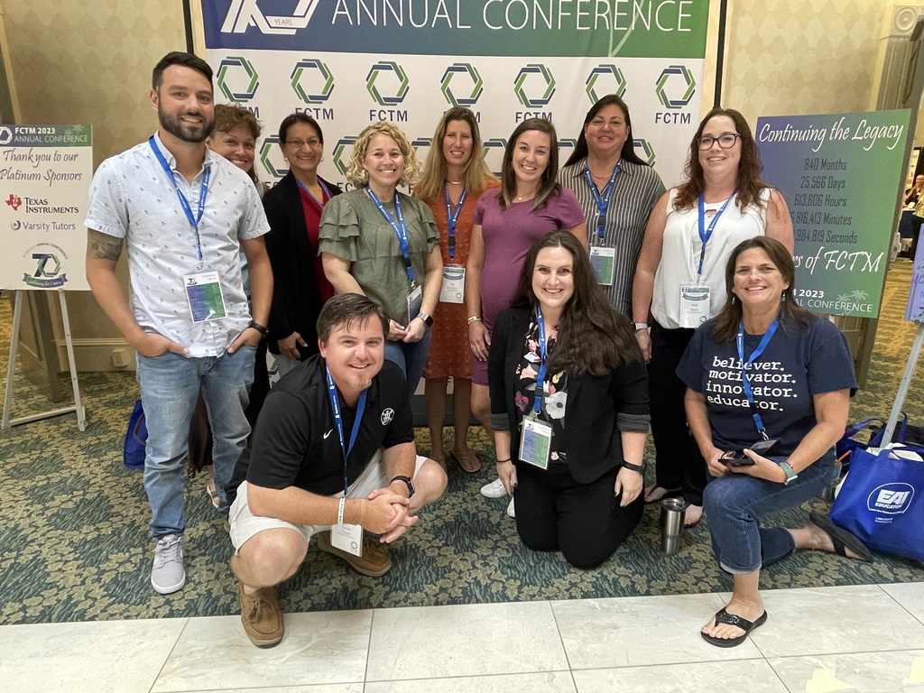 MCSD Math Educators attend Annual Math Conference in Orlando
