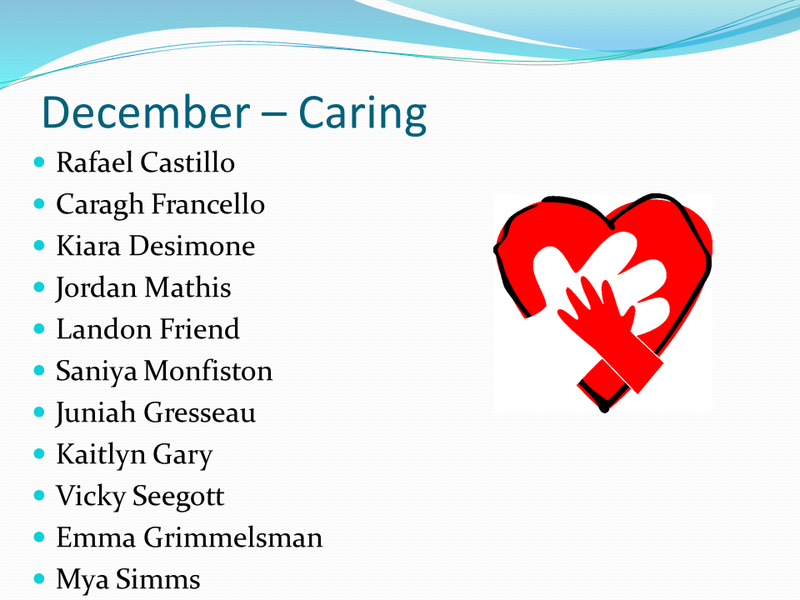 Character Counts At Mchs Caring Martin County High School